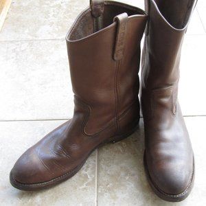 Vintage 90s Red Wings PECOS Work Boots